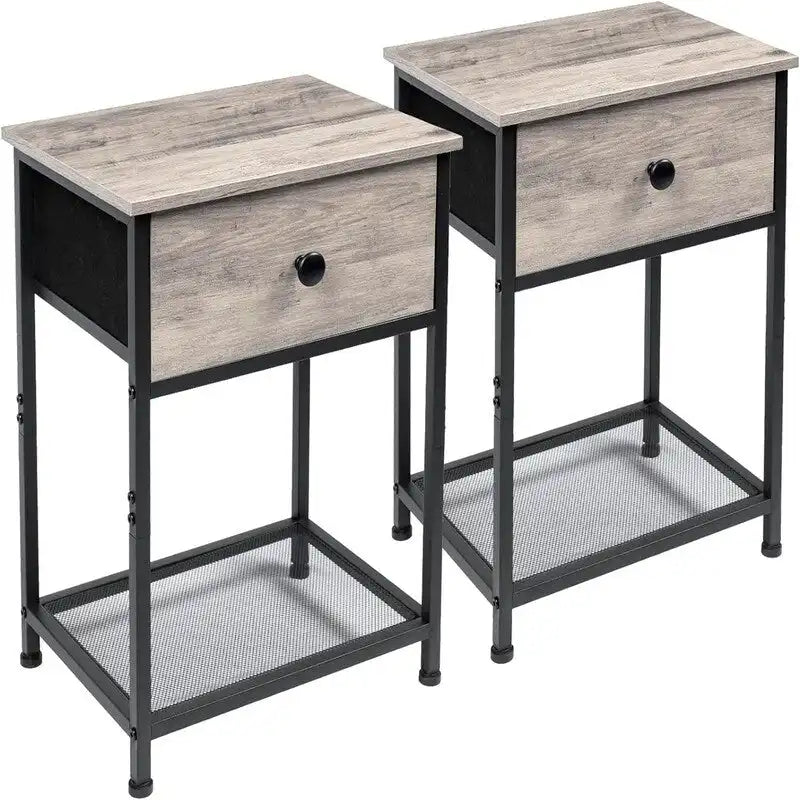 Petites tables de chevet pour chambre à coucher - 40 cm (P) x 30 cm (L) x 55 cm (H)