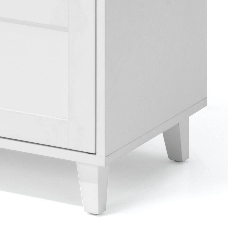 Meuble TV avec éclairage LED intégré - 152 cm (L) x 57 cm (H) x 41 cm (P)