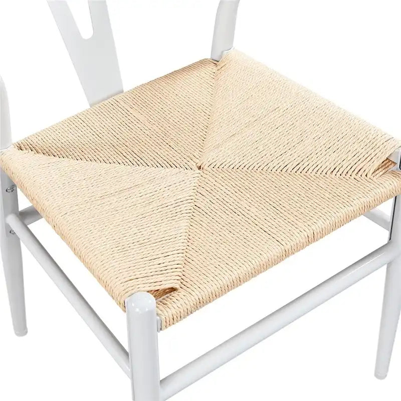 Chaise de salle à manger Yaheetech moderne en forme de Y avec structure en métal massif
