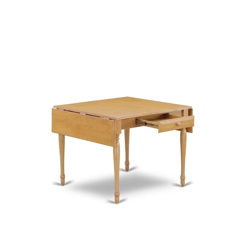 Ensemble de table East West Furniture comprenant une table de salle à manger rectangulaire avec abattant et des chaises (composition au choix)