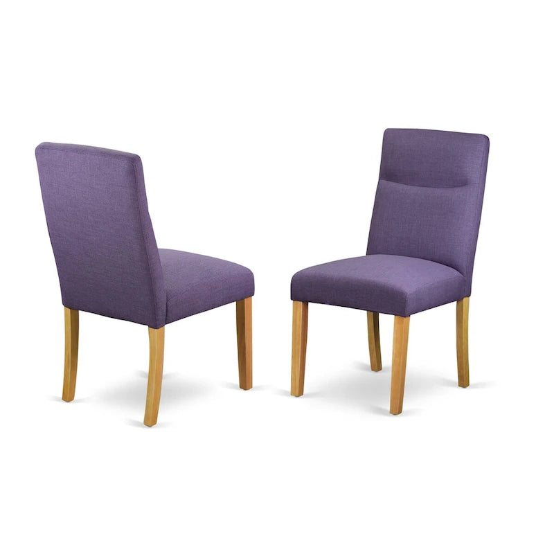Ensemble de table East West Furniture comprenant une table de salle à manger rectangulaire avec abattant et des chaises (composition au choix)
