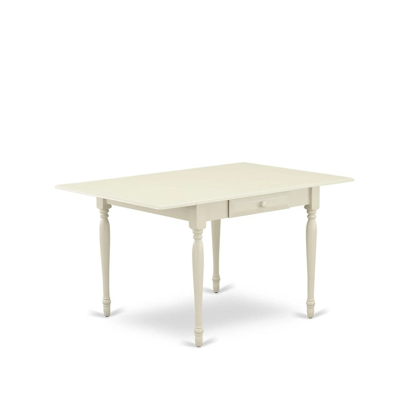 Ensemble de salle à manger East West Furniture comprenant une table rectangulaire à abattants et des chaises (options de finition).