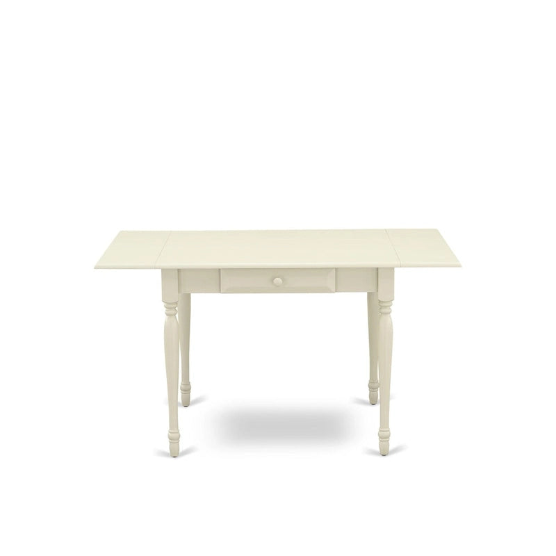Ensemble de salle à manger East West Furniture comprenant une table rectangulaire à abattants et des chaises (options de finition).