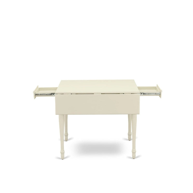 Ensemble de salle à manger East West Furniture comprenant une table rectangulaire à abattants et des chaises (options de finition).