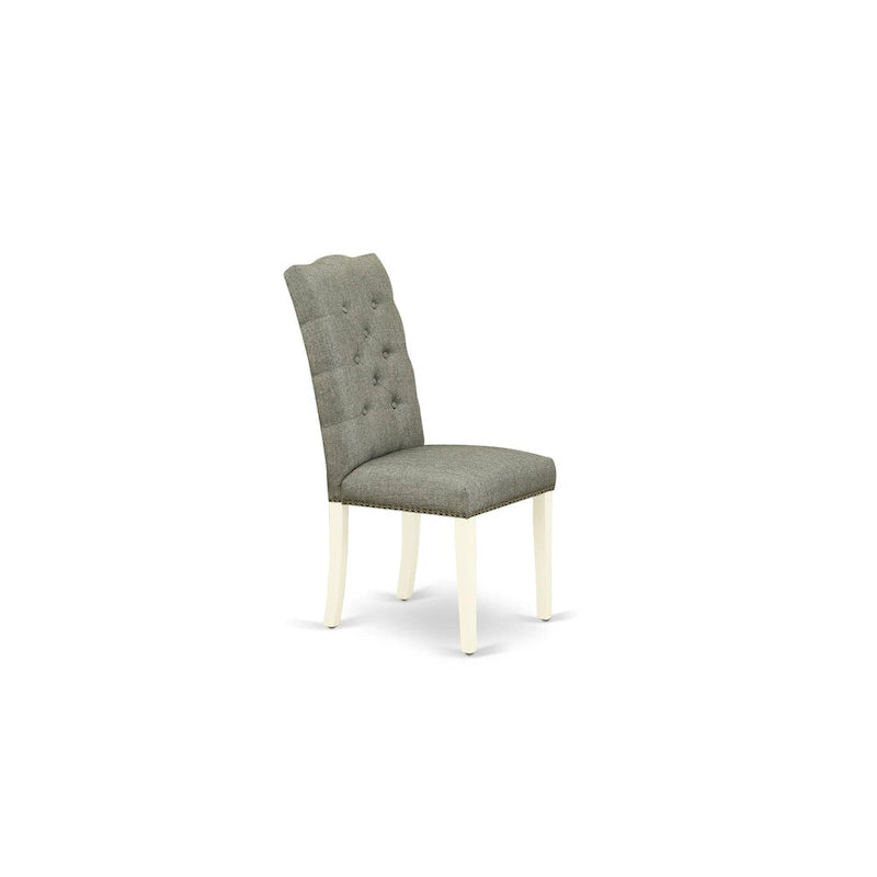 Ensemble de salle à manger East West Furniture comprenant une table rectangulaire à abattants et des chaises (options de finition).