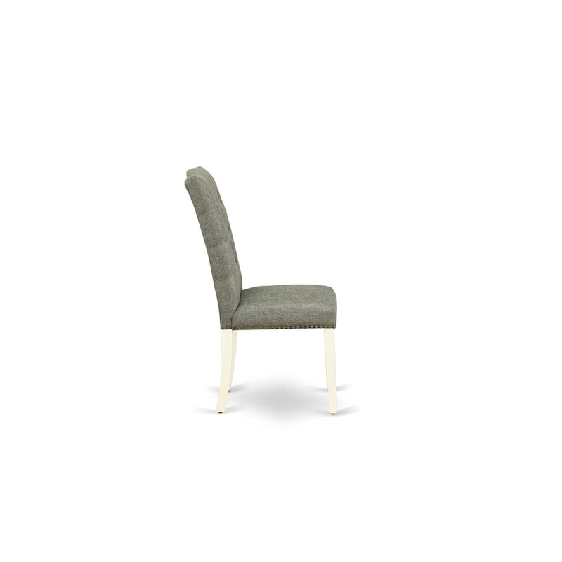 Ensemble de salle à manger East West Furniture comprenant une table rectangulaire à abattants et des chaises (options de finition).