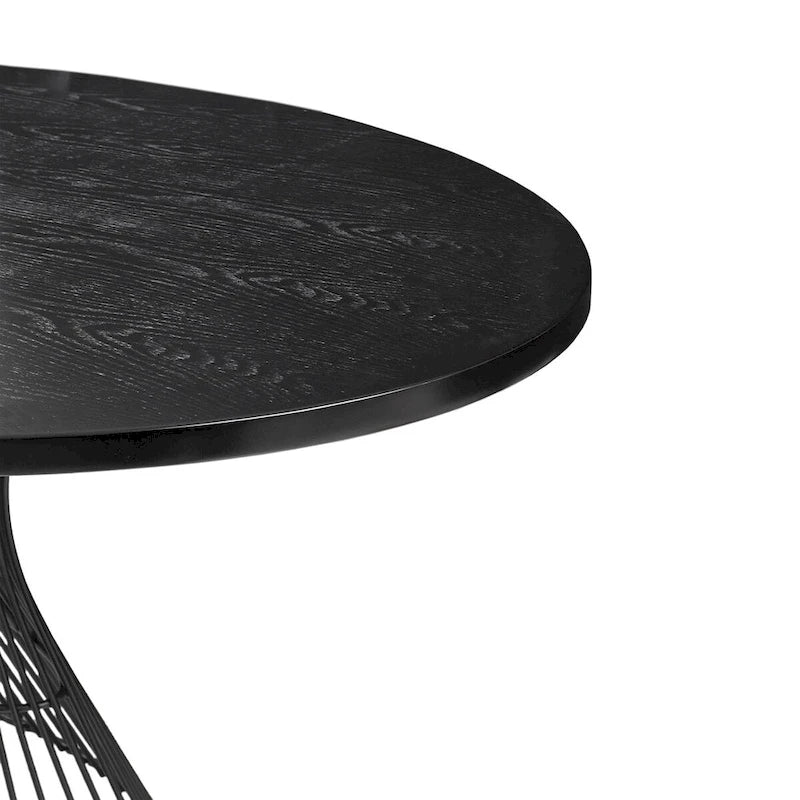 Table de salle à manger ovale en bronze Mercer d'INK+IVY