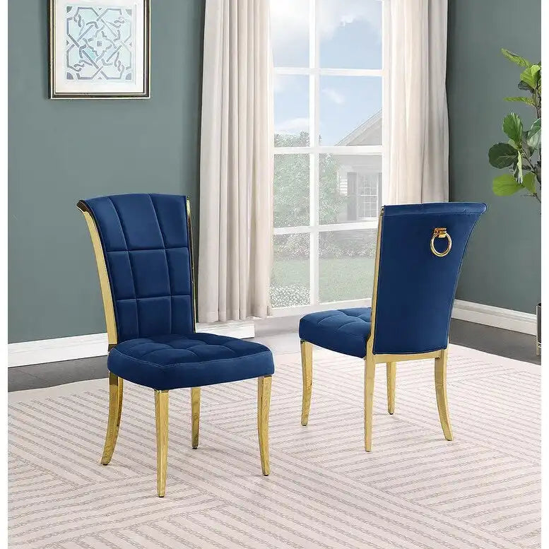 Ensemble de salle à manger Best Quality Furniture D223/4-SC320-7 avec 95 verres de 15 mm