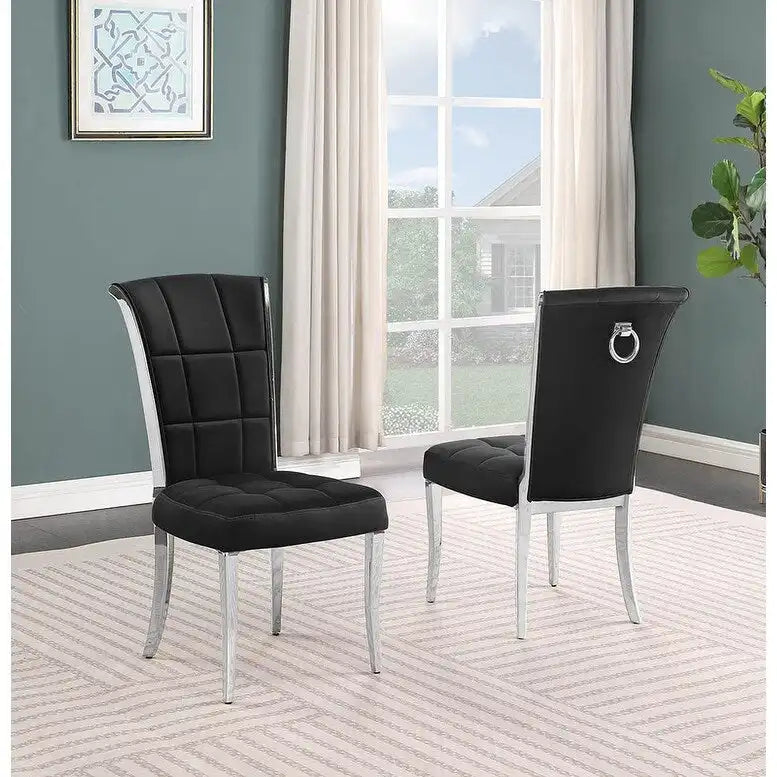 Ensemble de salle à manger Best Quality Furniture D223/4-SC320-7 avec 95 verres de 15 mm
