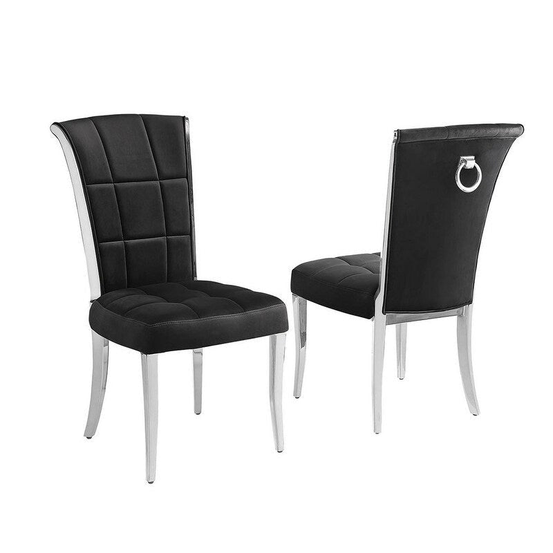 Ensemble de salle à manger Best Quality Furniture D223/4-SC320-7 avec 95 verres de 15 mm