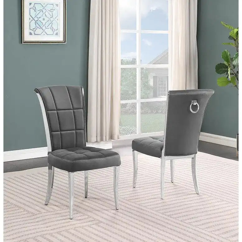 Ensemble de salle à manger Best Quality Furniture D223/4-SC320-7 avec 95 verres de 15 mm