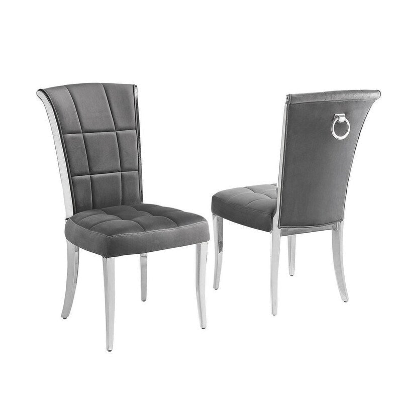 Ensemble de salle à manger Best Quality Furniture D223/4-SC320-7 avec 95 verres de 15 mm