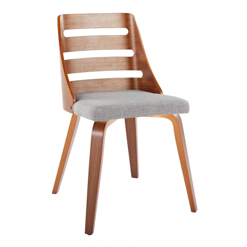 Chaise de salle à manger/d'appoint Carson Carrington Oglala avec pieds en bois courbé (lot de 2)