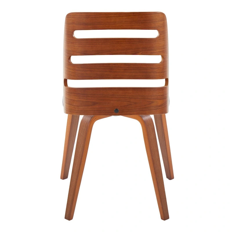 Chaise de salle à manger/d'appoint Carson Carrington Oglala avec pieds en bois courbé (lot de 2)
