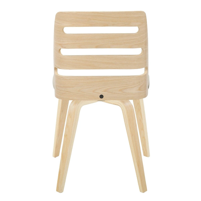 Chaise de salle à manger/d'appoint Carson Carrington Oglala avec pieds en bois courbé (lot de 2)