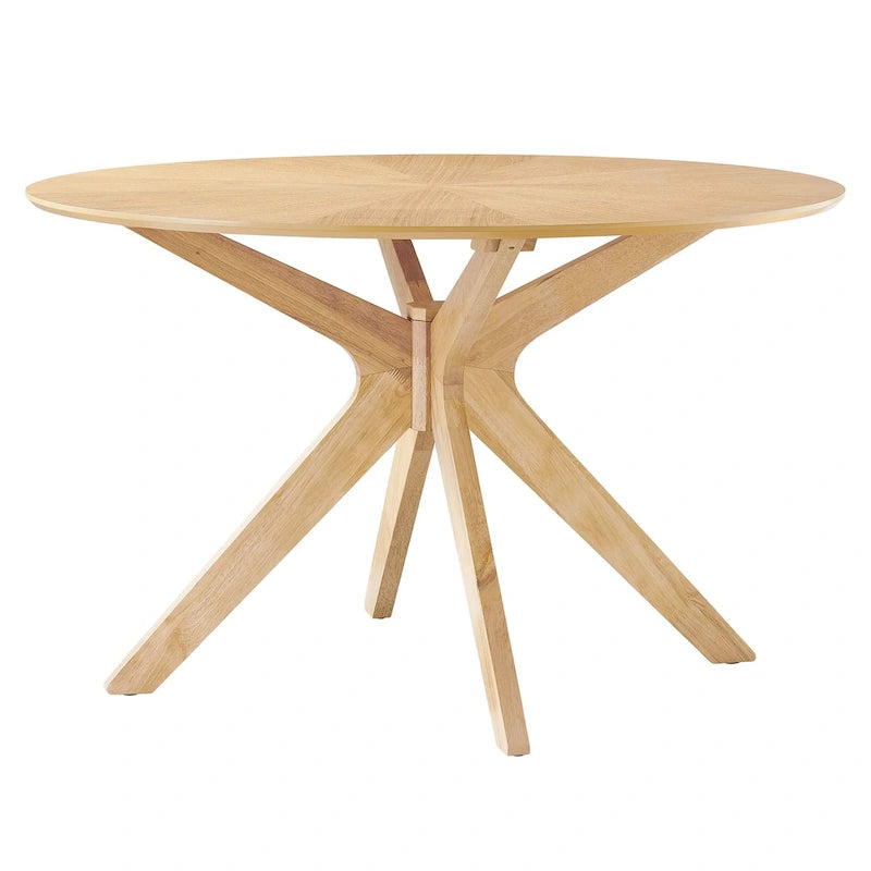 Table de salle à manger ronde en bois Crossroads 47