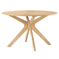 Table de salle à manger ronde en bois Crossroads 47