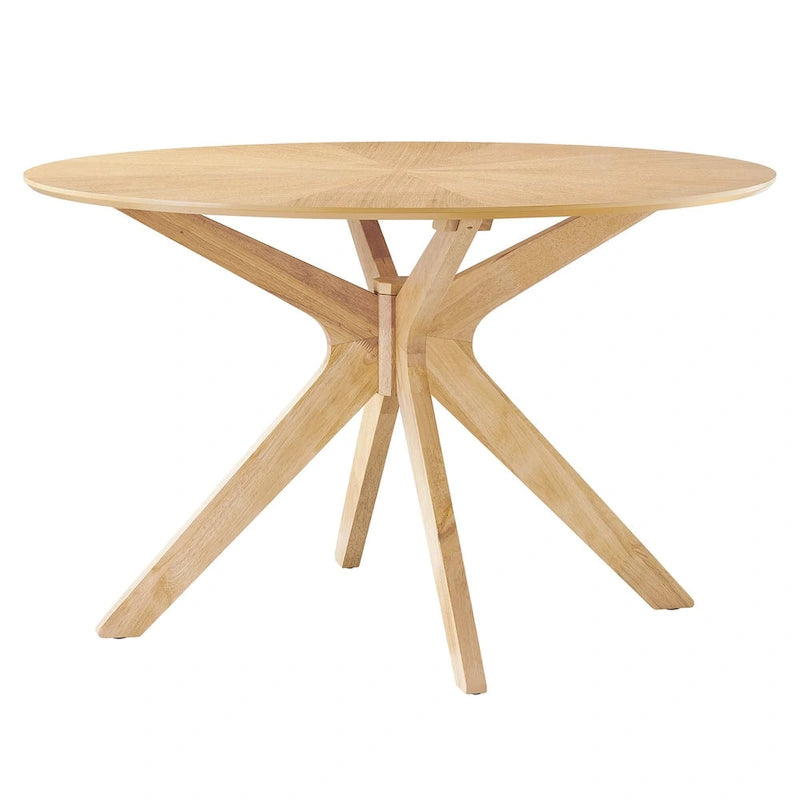 Table de salle à manger ronde en bois Crossroads 47