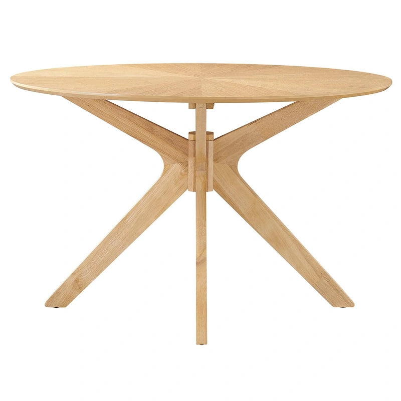 Table de salle à manger ronde en bois Crossroads 47