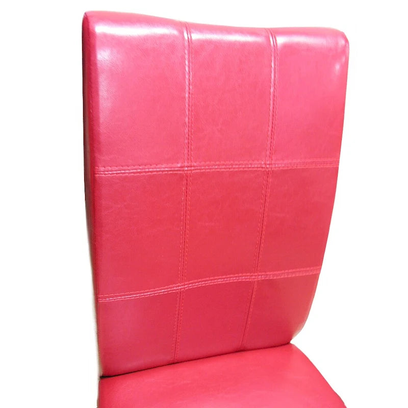 Chaises de salle à manger rouges Evellen de Warehouse of Tiffany (ensemble de 4)