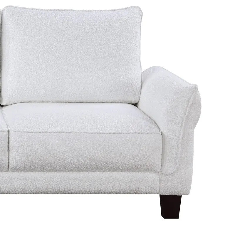 Canapé d'angle Belle Sherpa 96 avec méridienne à gauche