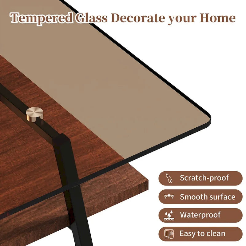 Table basse rectangulaire