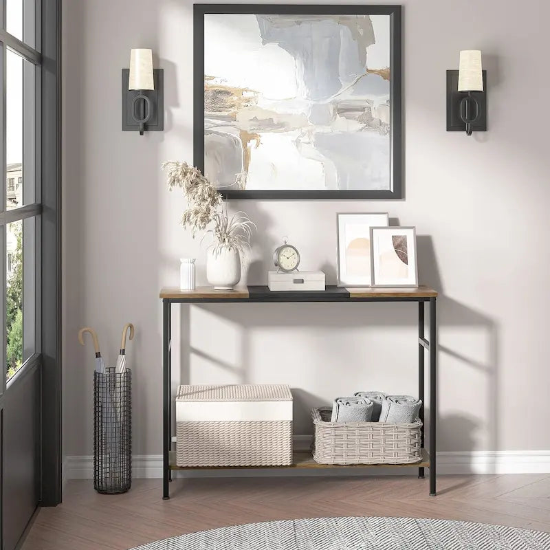 Table d'entrée à 2 niveaux