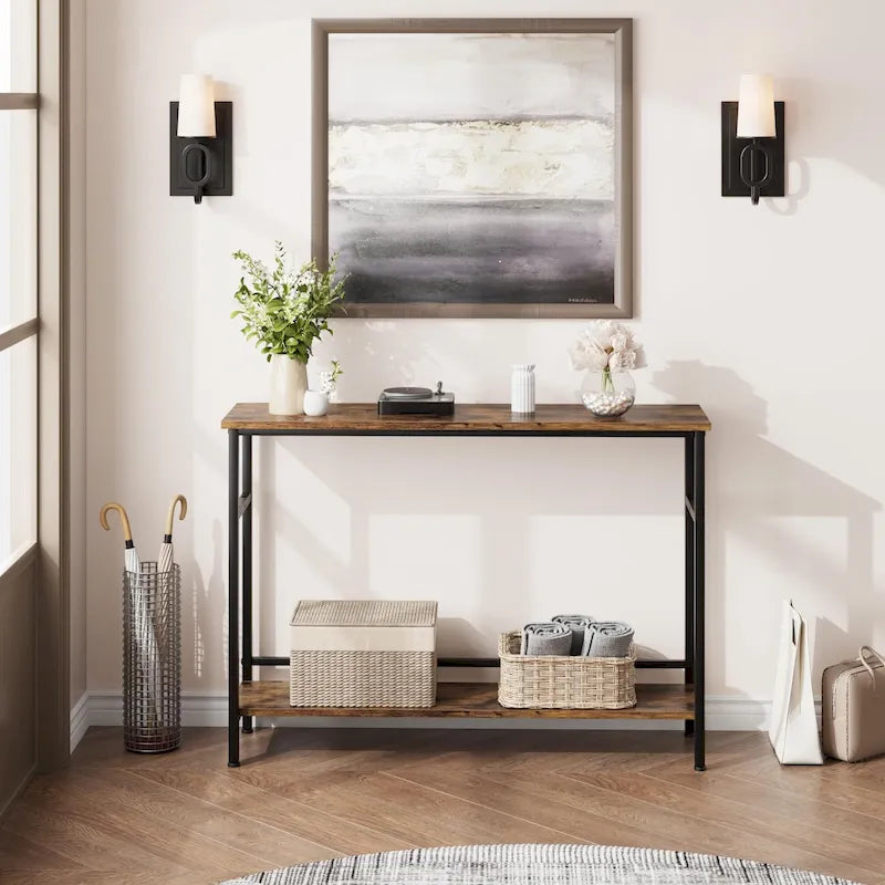 Table d'entrée à 2 niveaux