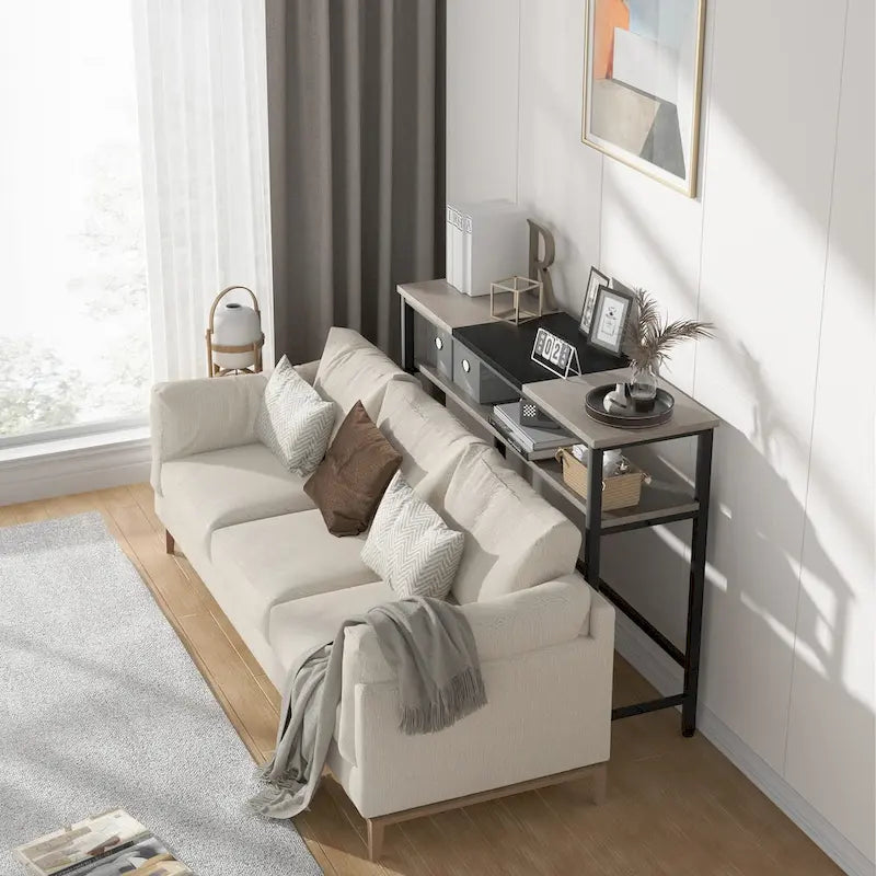 Table d'entrée à 2 niveaux