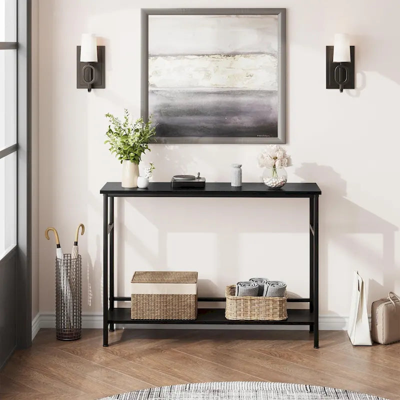 Table d'entrée à 2 niveaux