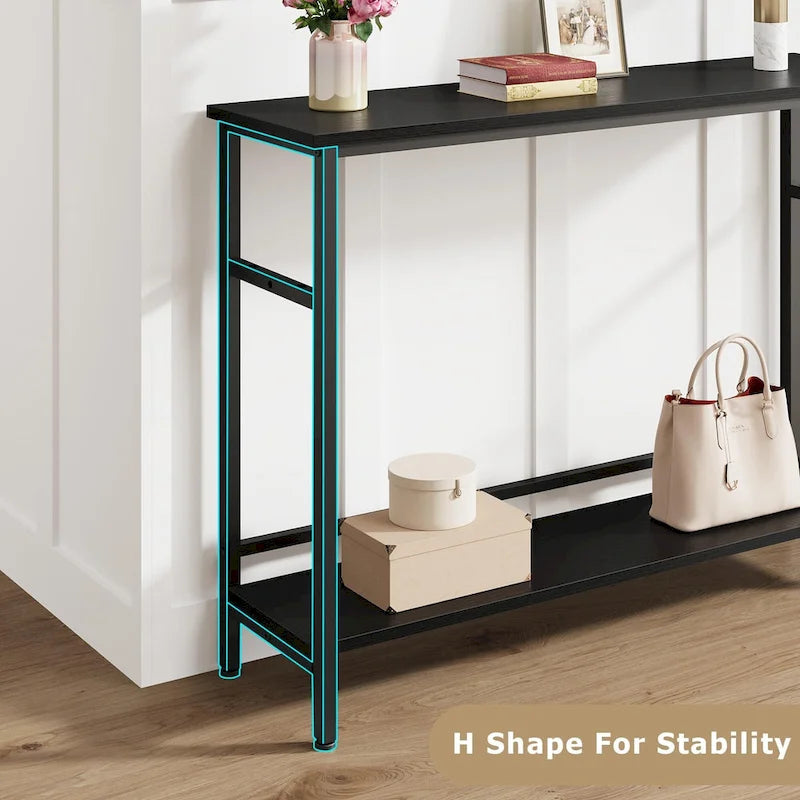 Table d'entrée à 2 niveaux