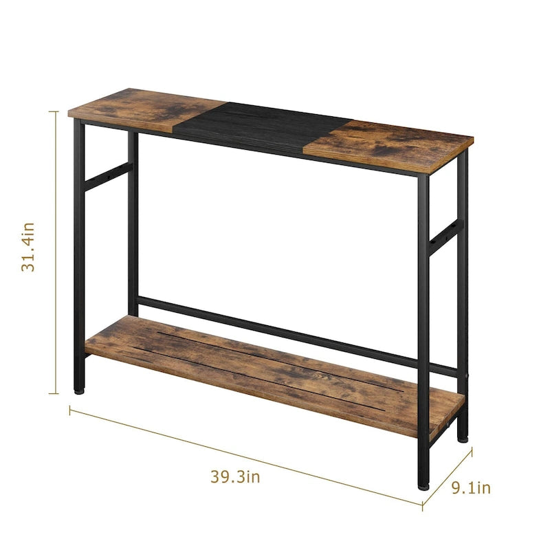 Table d'entrée à 2 niveaux