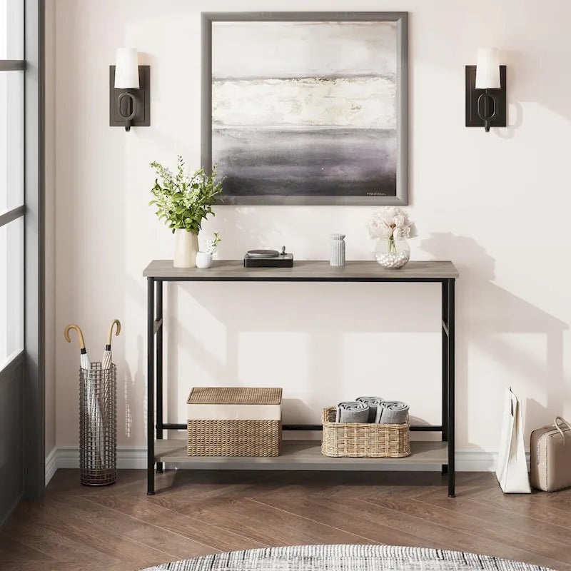 Table d'entrée à 2 niveaux