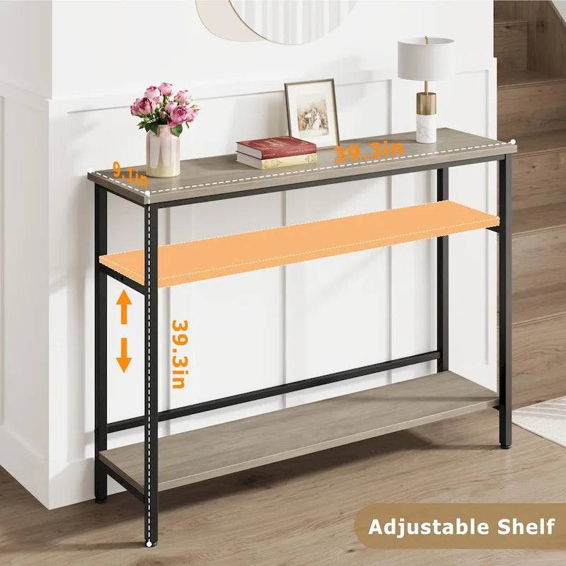 Table d'entrée à 2 niveaux