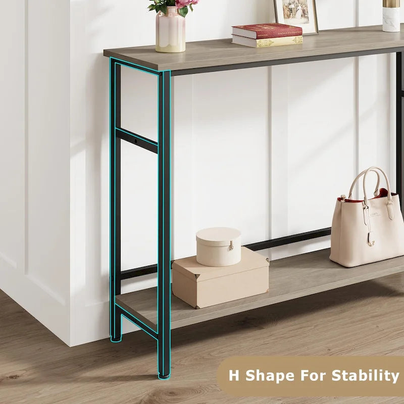 Table d'entrée à 2 niveaux