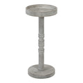 Table d'appoint piédestal Kate and Laurel Bellport - 10x10x22