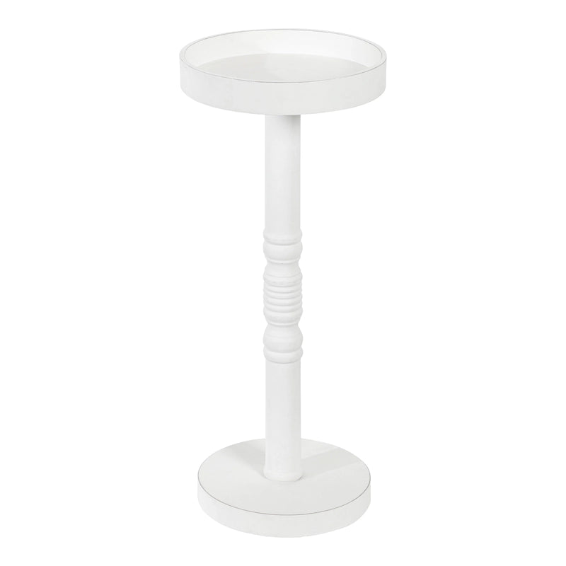 Table d'appoint piédestal Kate and Laurel Bellport - 10x10x22
