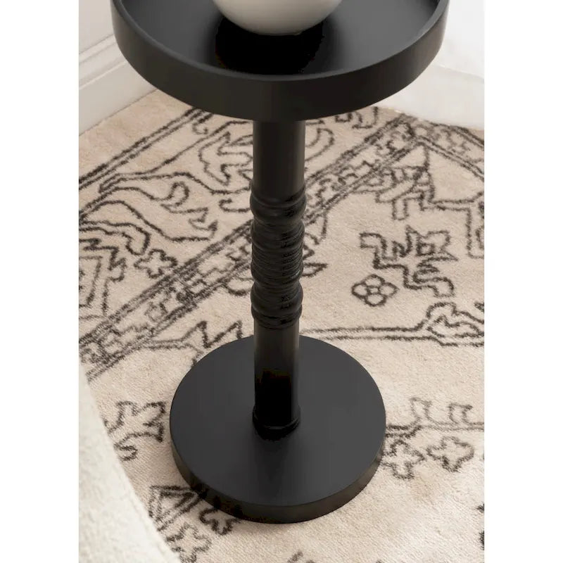Table d'appoint piédestal Kate and Laurel Bellport - 10x10x22