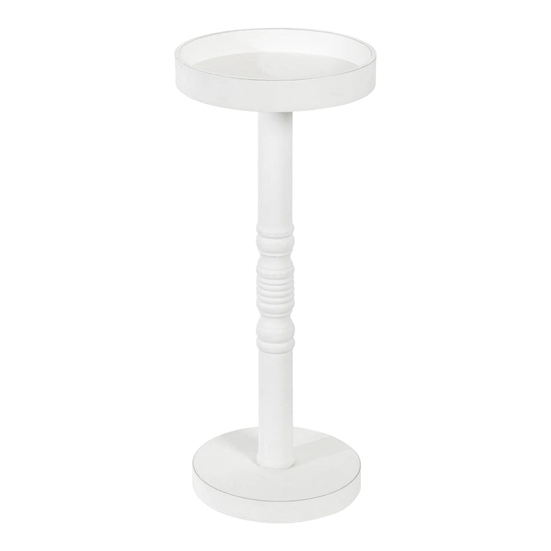 Table d'appoint piédestal Kate and Laurel Bellport - 10x10x22