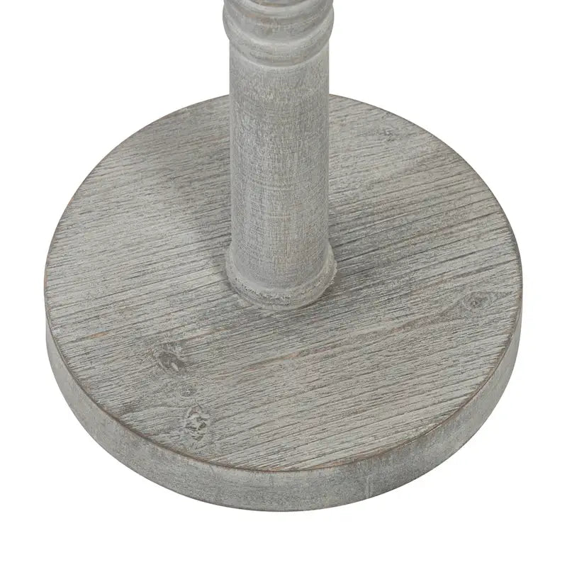 Table d'appoint piédestal Kate and Laurel Bellport - 10x10x22