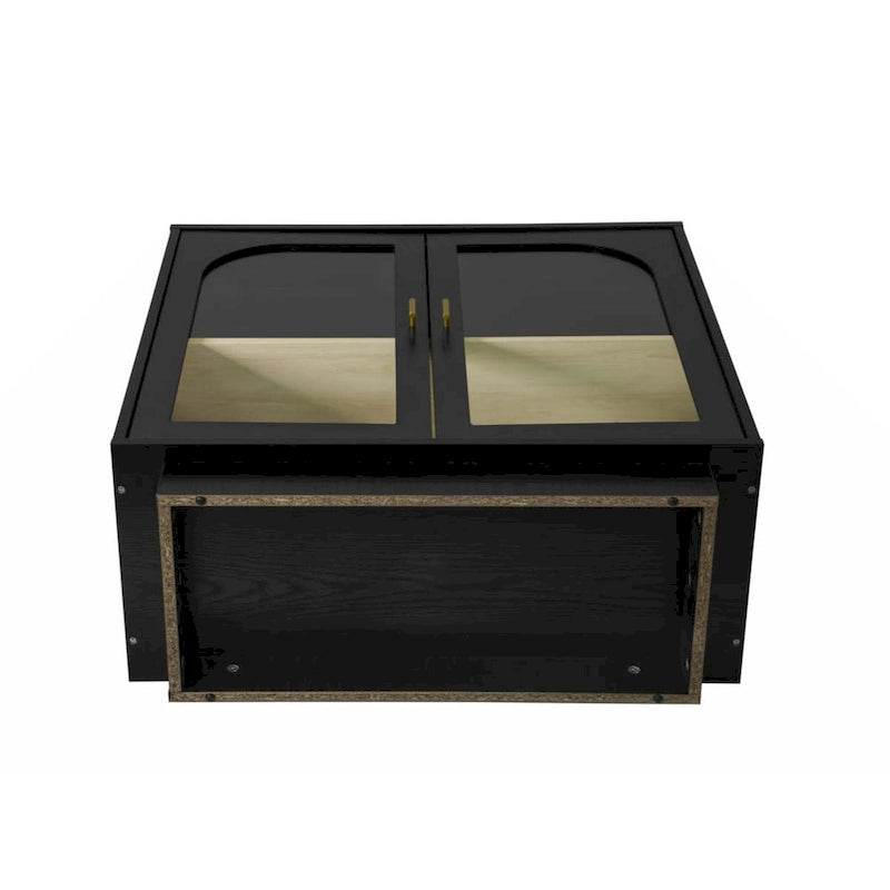Armoire de rangement avec porte en acrylique pour salon, salle à manger, bureau
