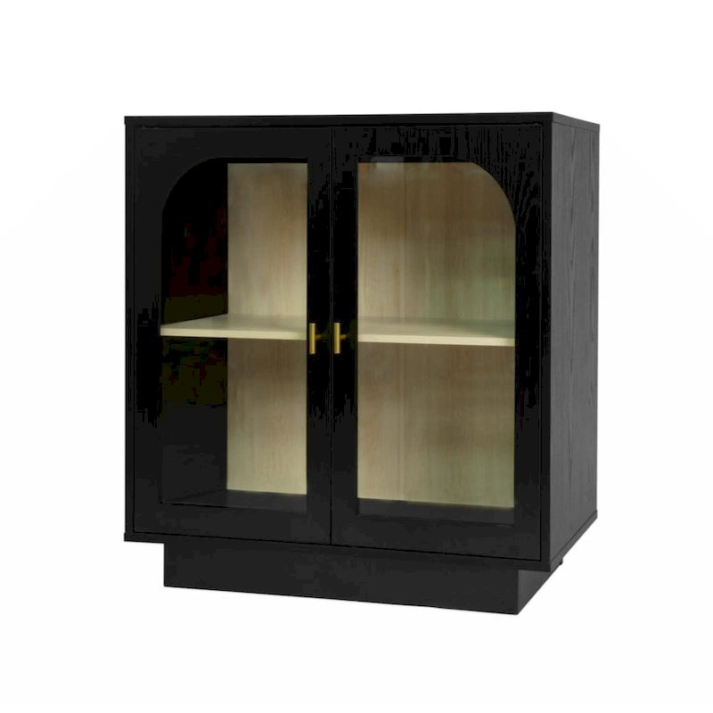 Armoire de rangement avec porte en acrylique pour salon, salle à manger, bureau