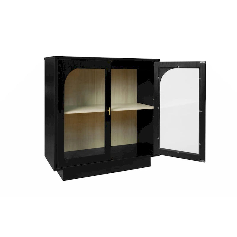 Armoire de rangement avec porte en acrylique pour salon, salle à manger, bureau