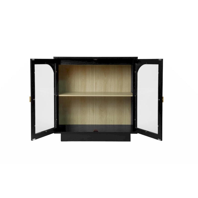 Armoire de rangement avec porte en acrylique pour salon, salle à manger, bureau