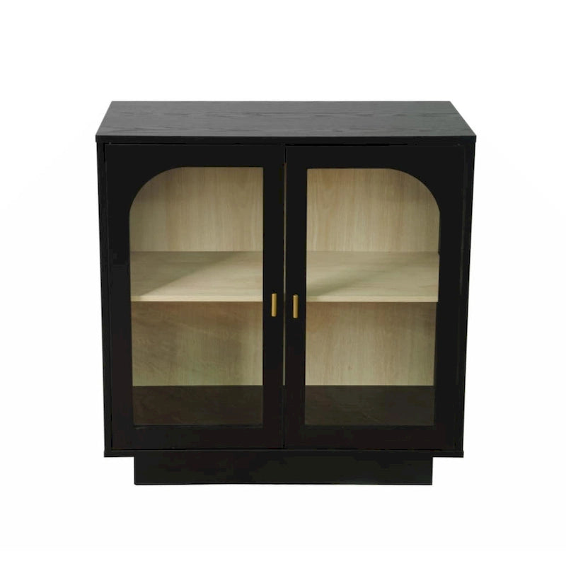 Armoire de rangement avec porte en acrylique pour salon, salle à manger, bureau