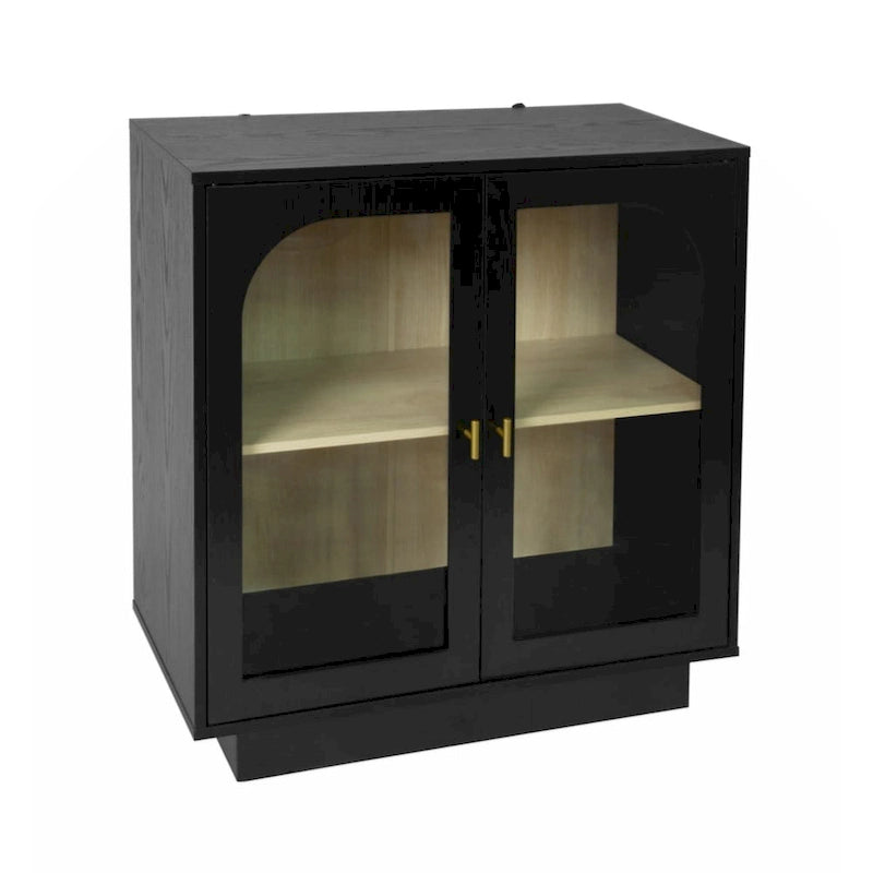 Armoire de rangement avec porte en acrylique pour salon, salle à manger, bureau