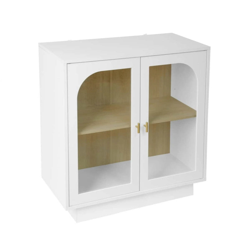 Armoire de rangement avec porte en acrylique pour salon, salle à manger, bureau
