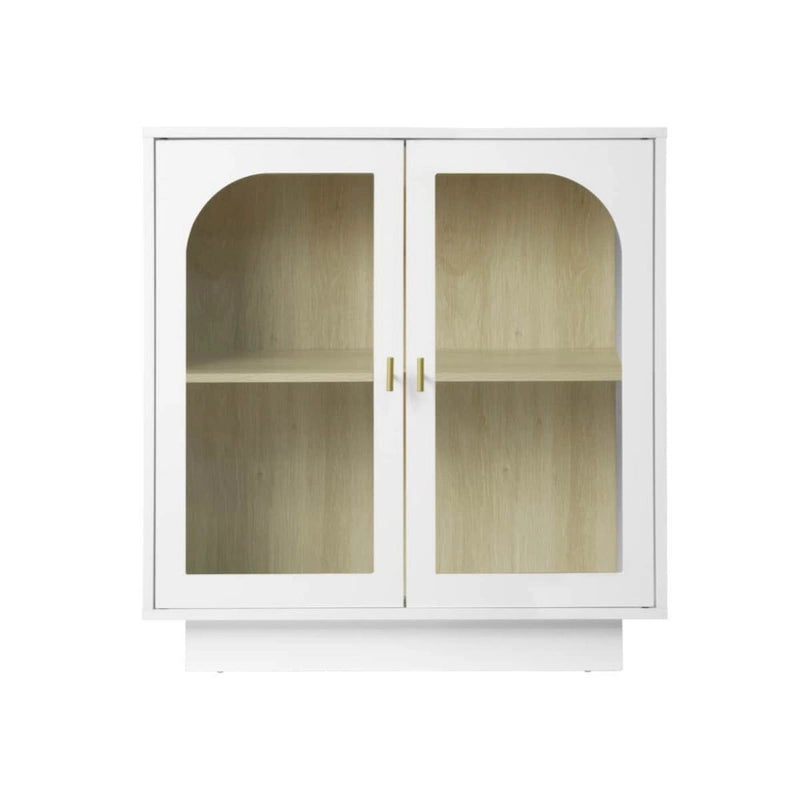 Armoire de rangement avec porte en acrylique pour salon, salle à manger, bureau