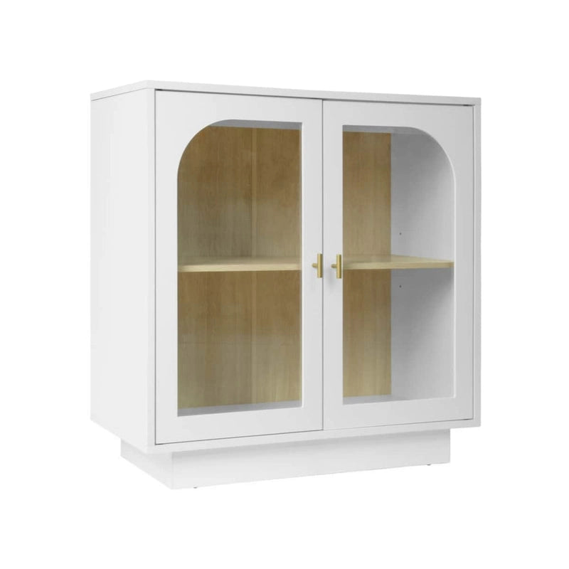 Armoire de rangement avec porte en acrylique pour salon, salle à manger, bureau