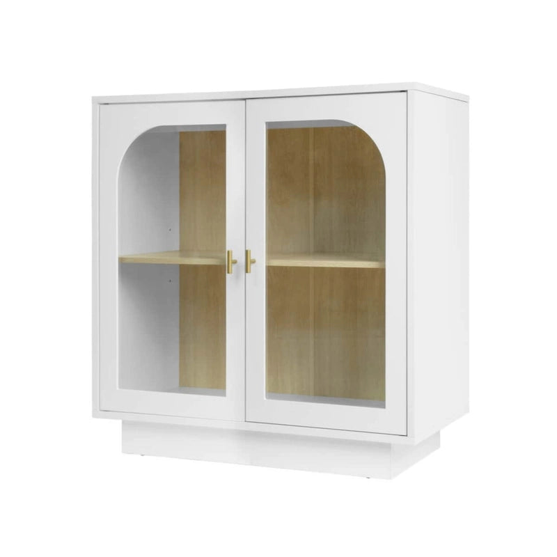 Armoire de rangement avec porte en acrylique pour salon, salle à manger, bureau